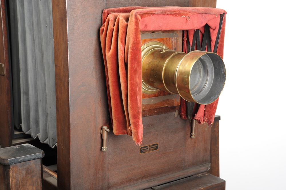 Century No.8 Studio View Camera  With Voigtlander Petzval Lens