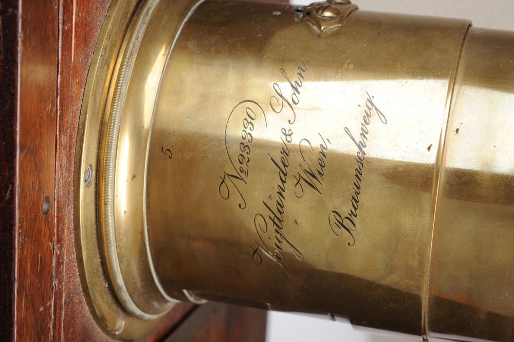 Century No.8 Studio View Camera  With Voigtlander Petzval Lens