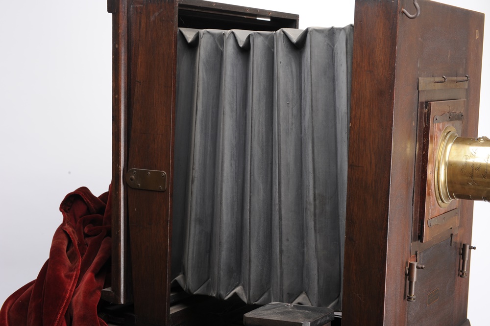 Century No.8 Studio View Camera  With Voigtlander Petzval Lens