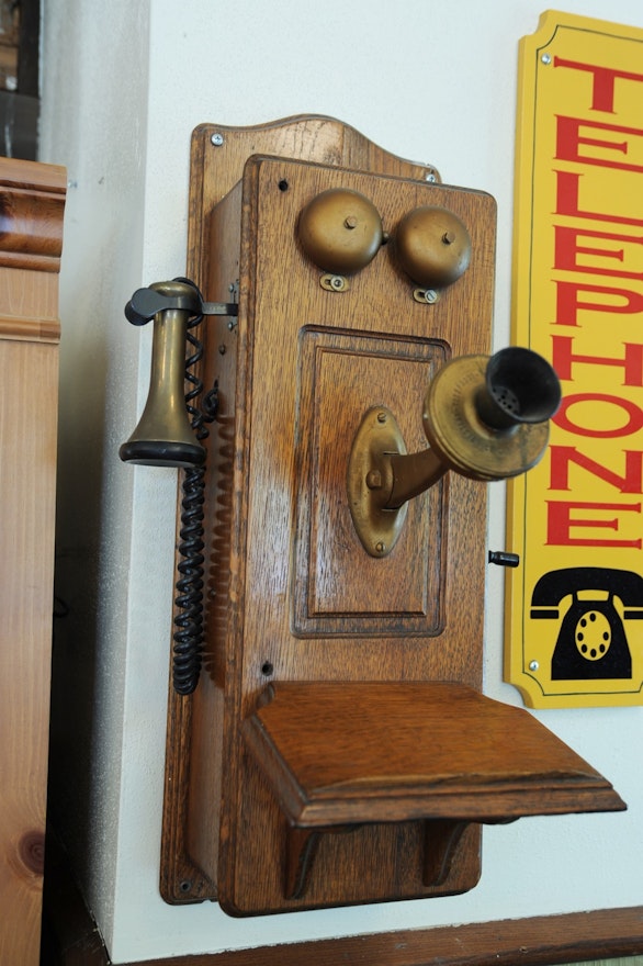 Early 1900s Western Telephone Wall Phone