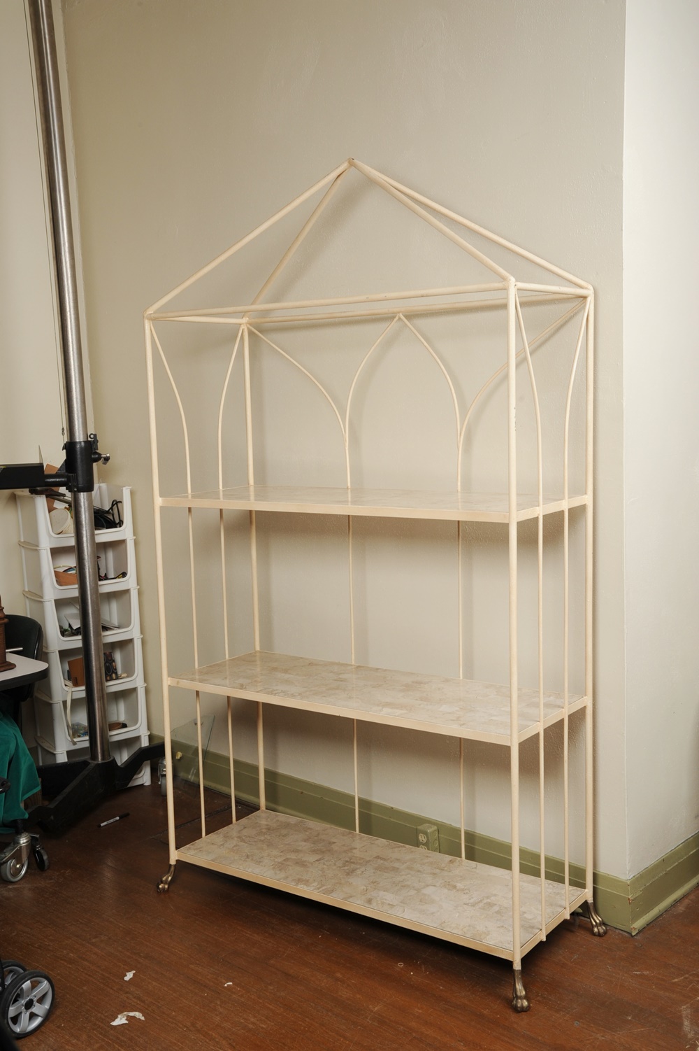 Vintage Wrought Iron Etegare