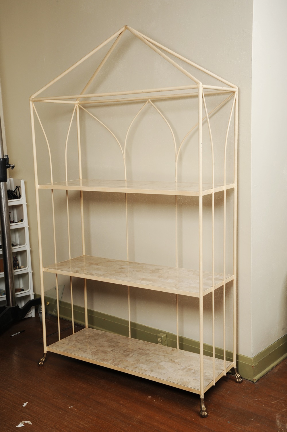 Vintage Wrought Iron Etegare