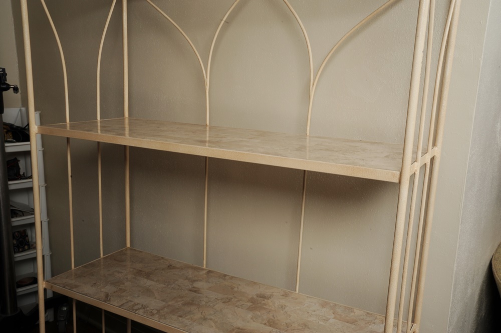 Vintage Wrought Iron Etegare