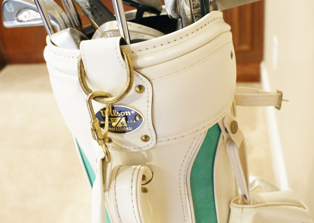 Ladies Vintage Golf Clubs and Golf Shoes