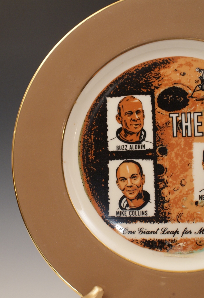 Apollo 2 Moon Landing Commemorative Plate