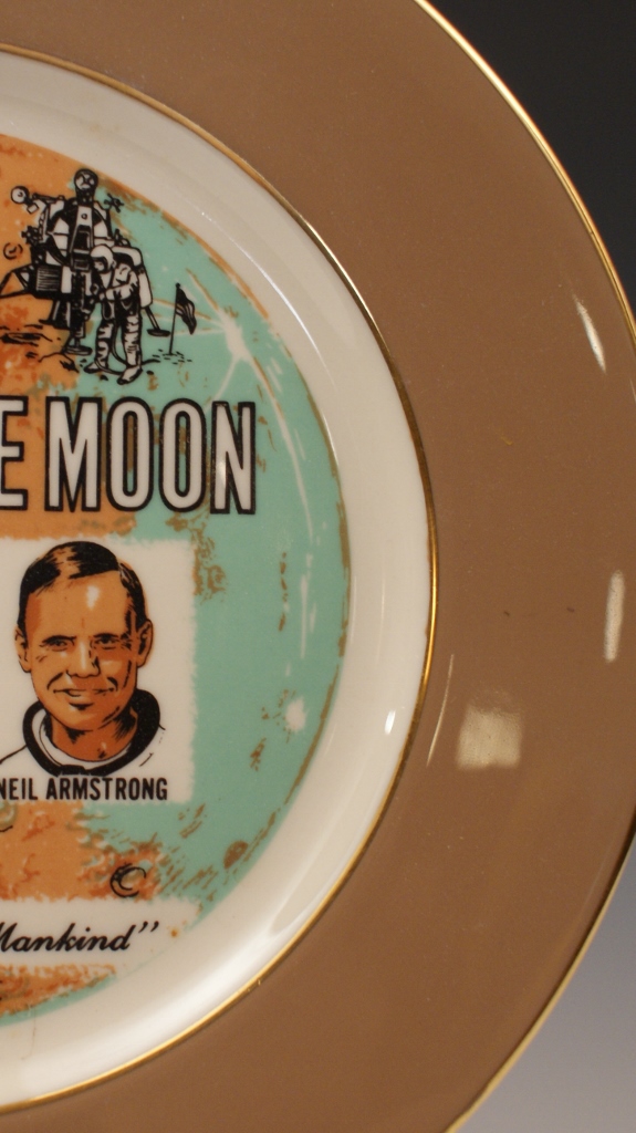Apollo 2 Moon Landing Commemorative Plate