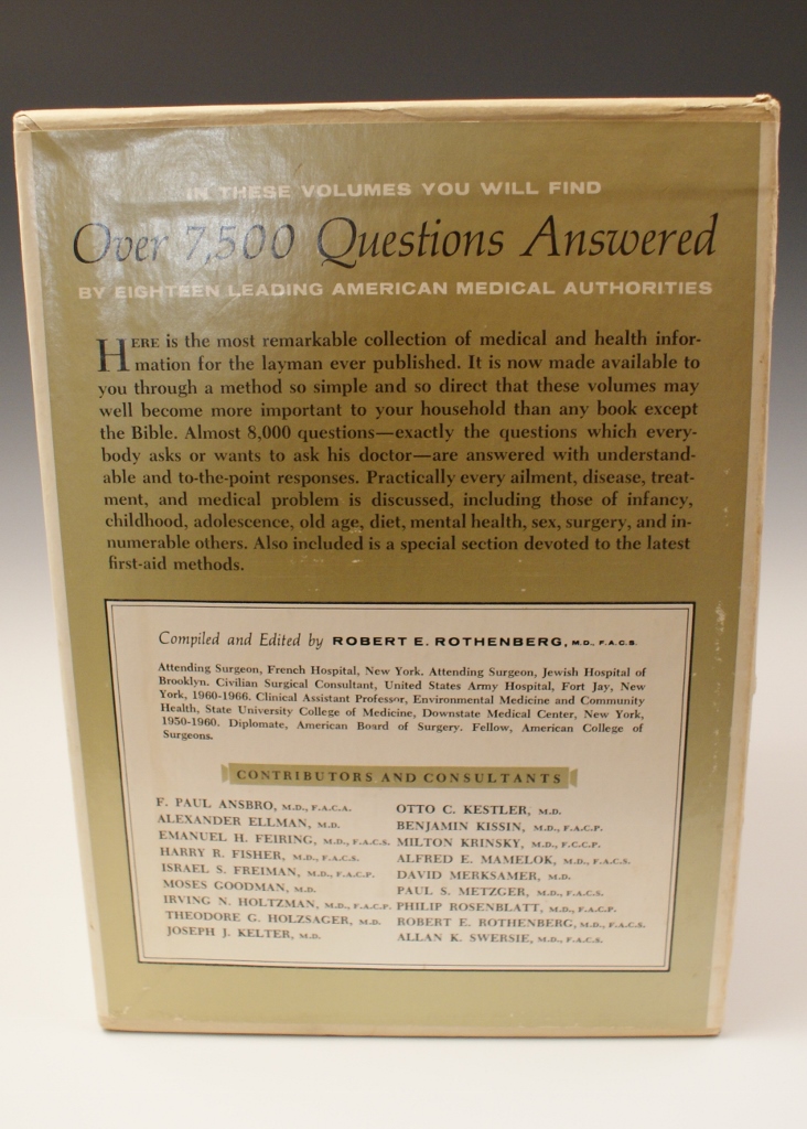 Vintage Medical Encyclopedias
