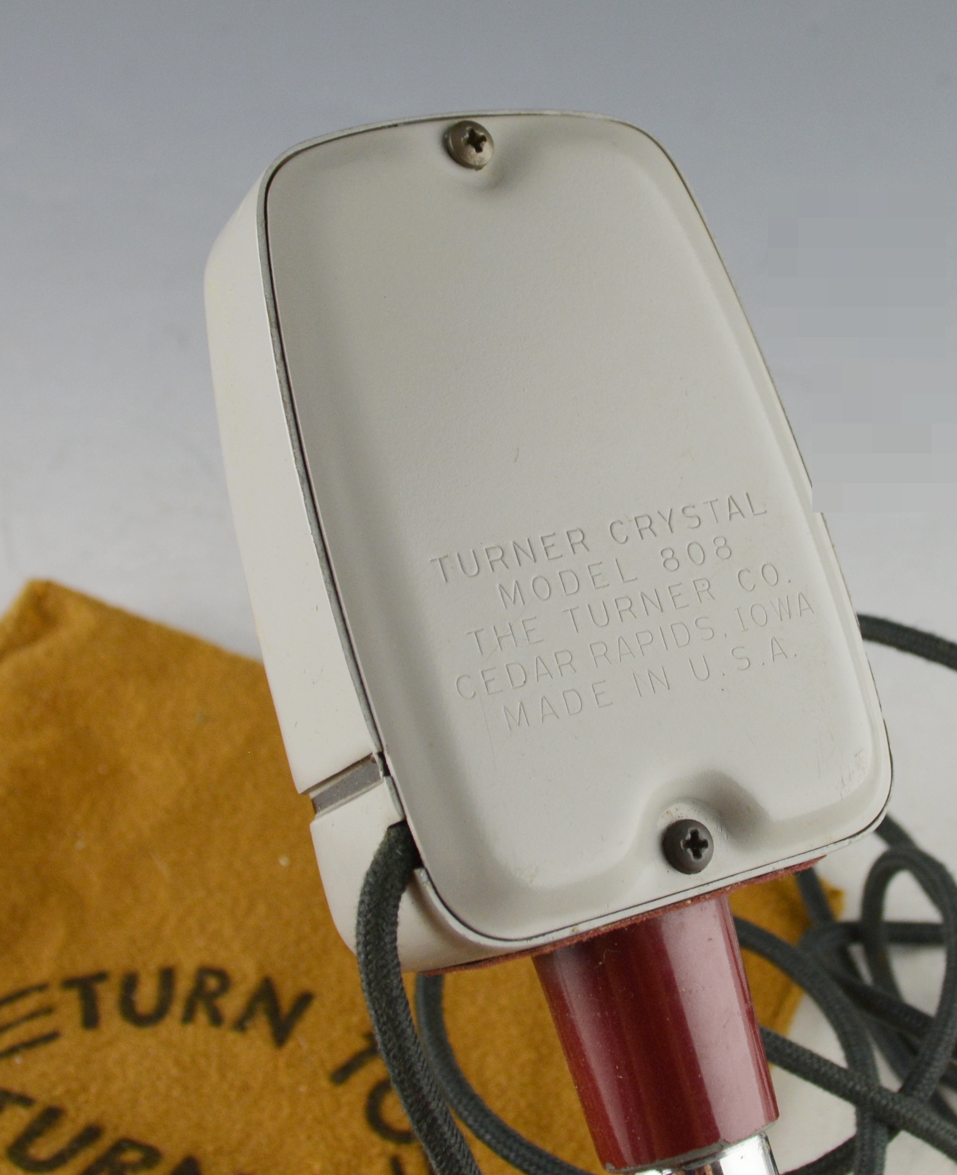 Vintage Turner Chief Microphone Model #808