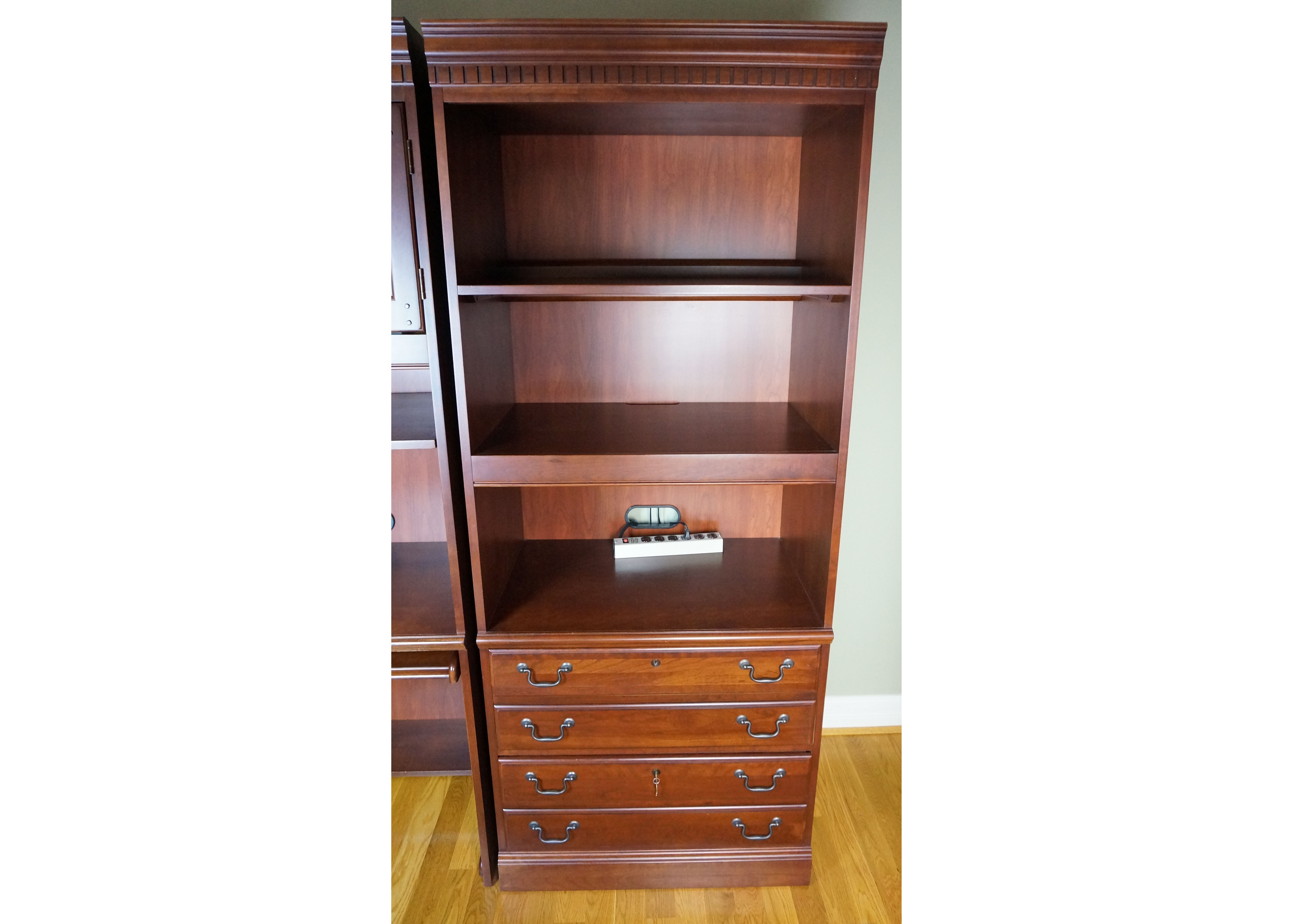 Hooker Furniture Company Bookcase with Drawers