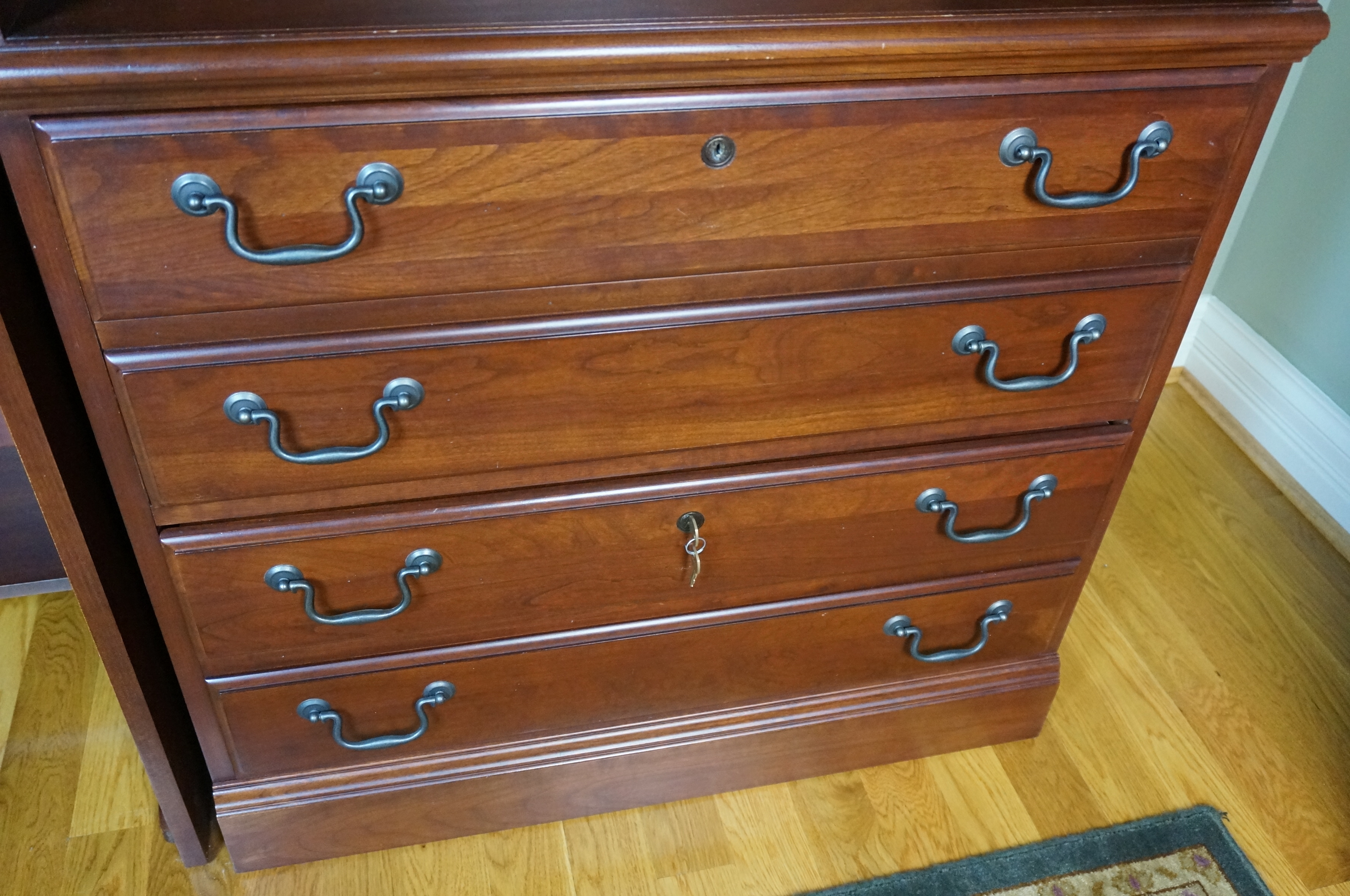 Hooker Furniture Company Bookcase with Drawers