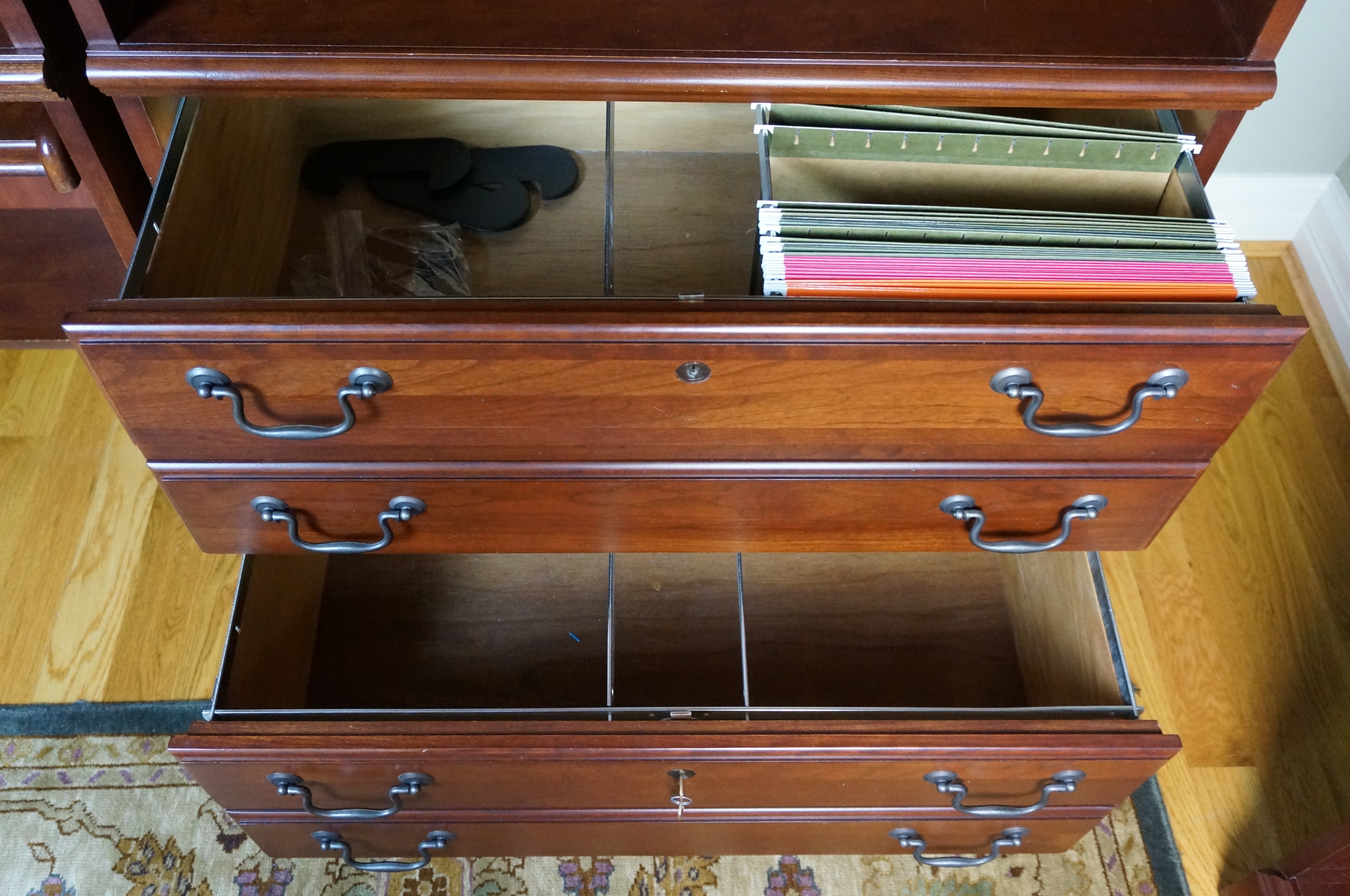 Hooker Furniture Company Bookcase with Drawers
