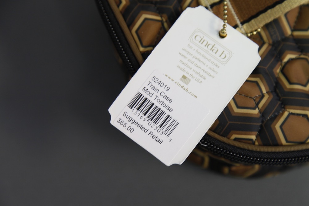 "cinda B" Mod Tortoise Collection Travel Bag