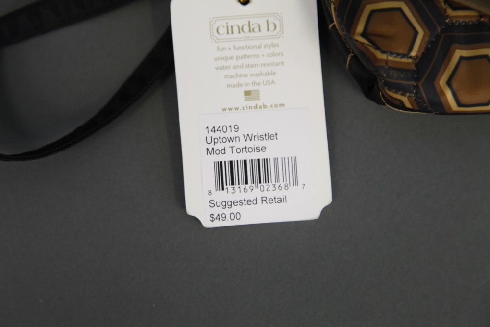 "cinda B" Mod Tortoise Collection Travel Bag