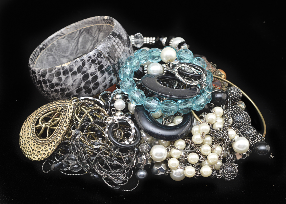Large Group of Costume Jewelry