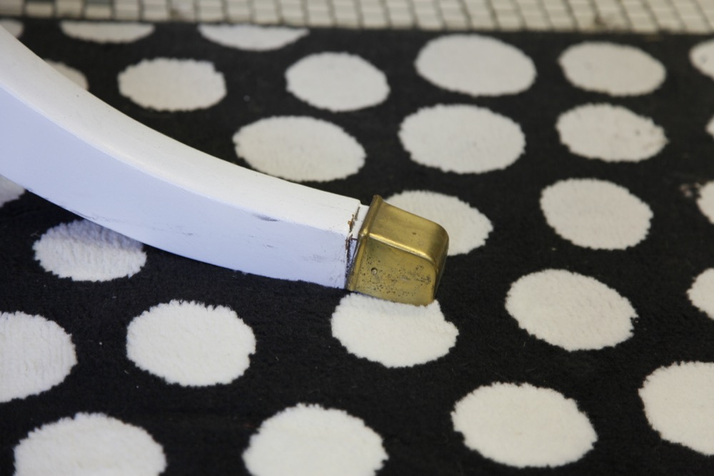 Painted Duncan Phyfe Table and Chair Set