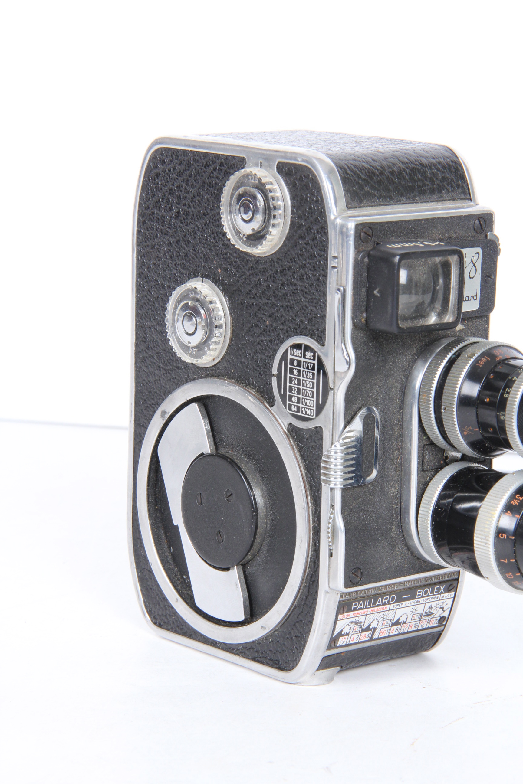 Vintage Paillard Bolex 8MM Video Camera