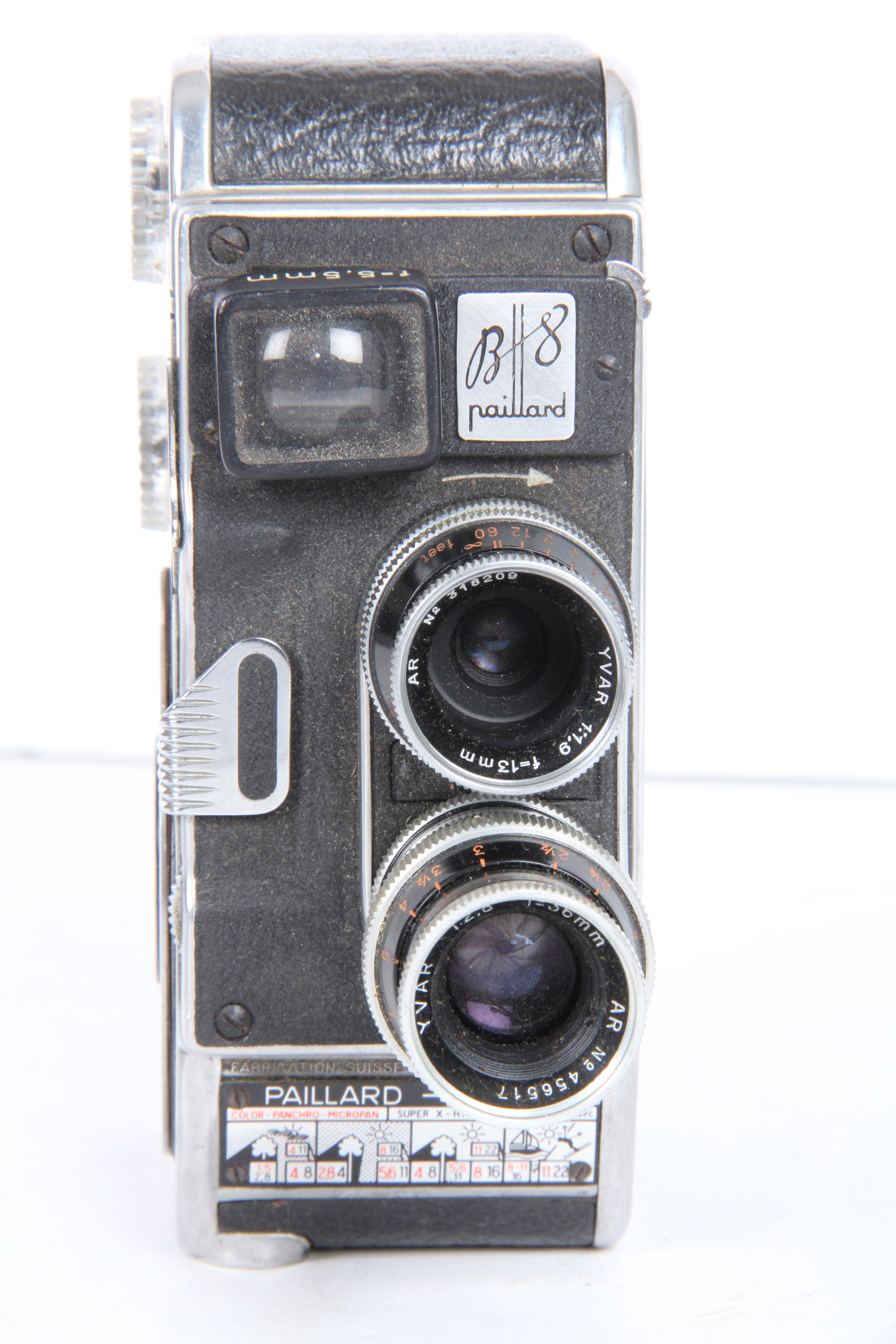 Vintage Paillard Bolex 8MM Video Camera