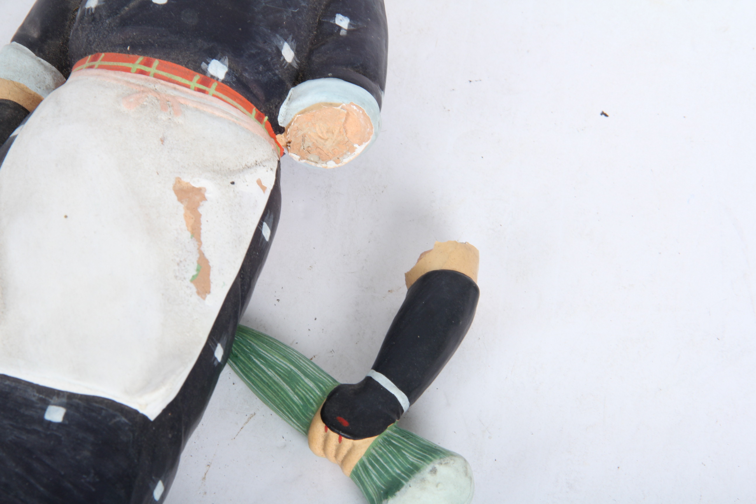 Pair of Ceramic Japanese Figurines