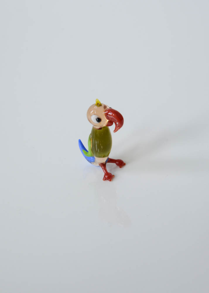 Set of Vintage Hand Blown Art Glass Animal Figurines