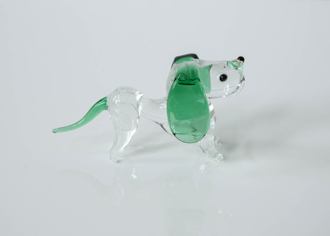 Set of Vintage Hand Blown Art Glass Animal Figurines