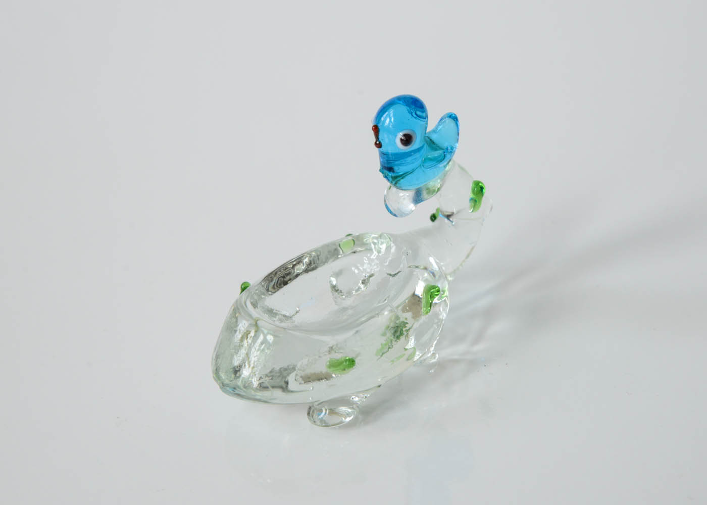 Set of Vintage Hand Blown Art Glass Animal Figurines