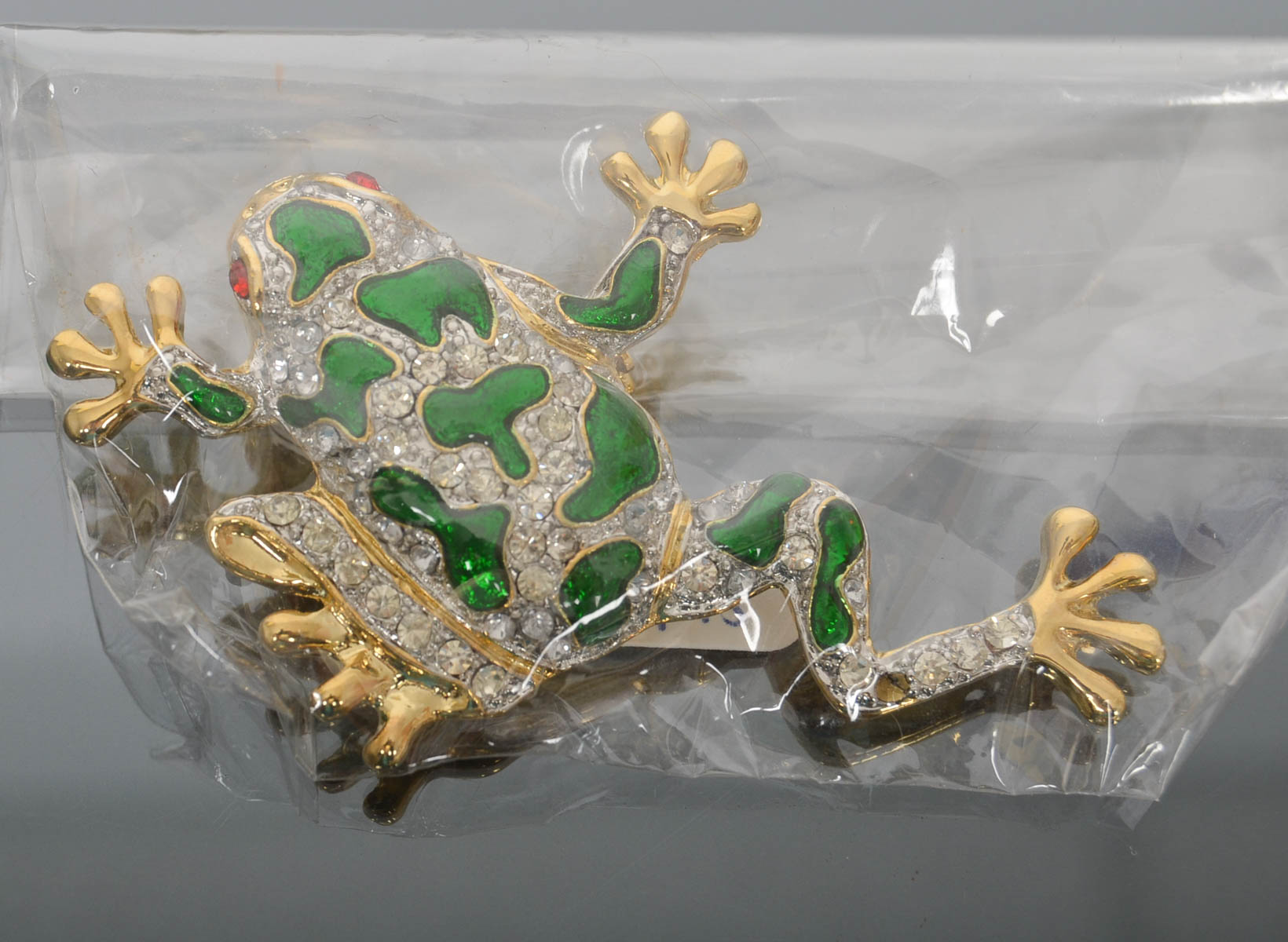 Collection of Vintage Frog Brooches