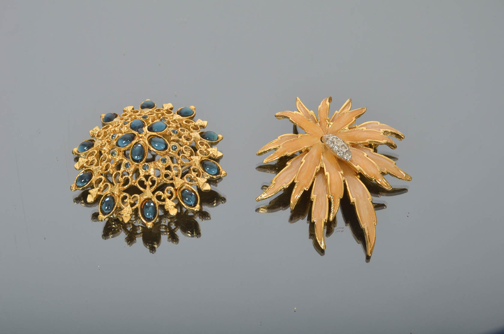 Assortment of Vintage Decorative Brooches