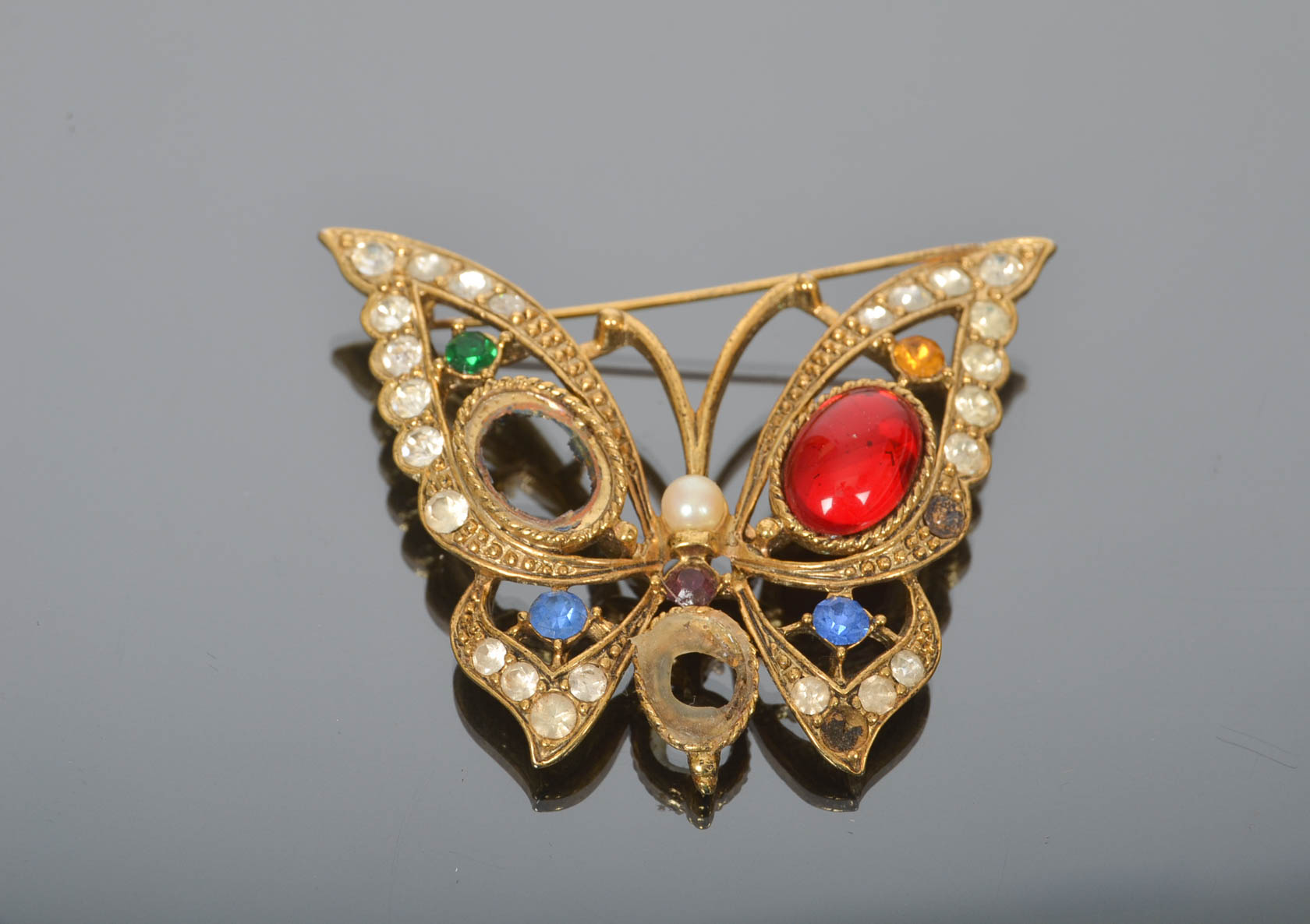 Assortment of Vintage Butterfly Brooches