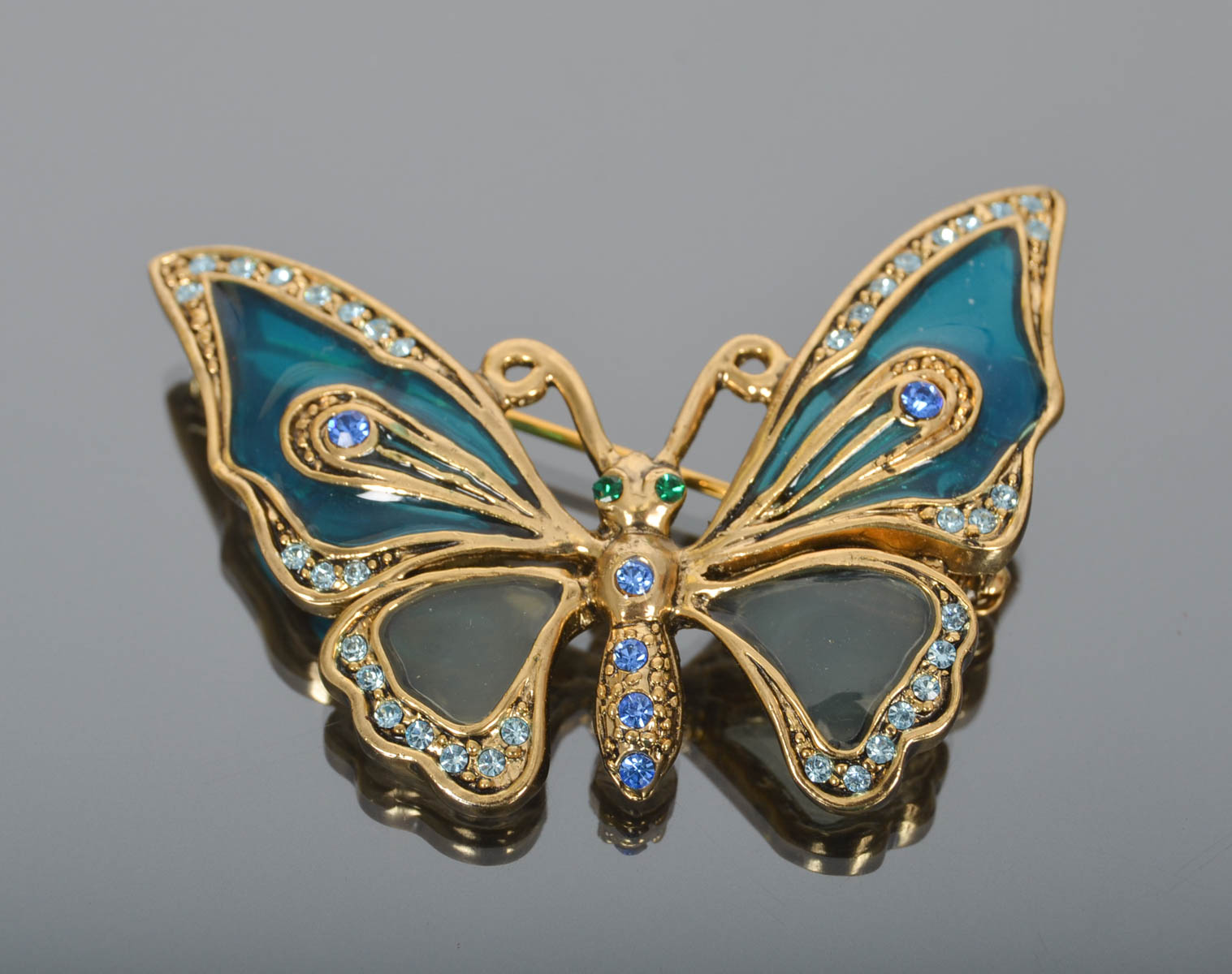 Assortment of Vintage Butterfly Brooches