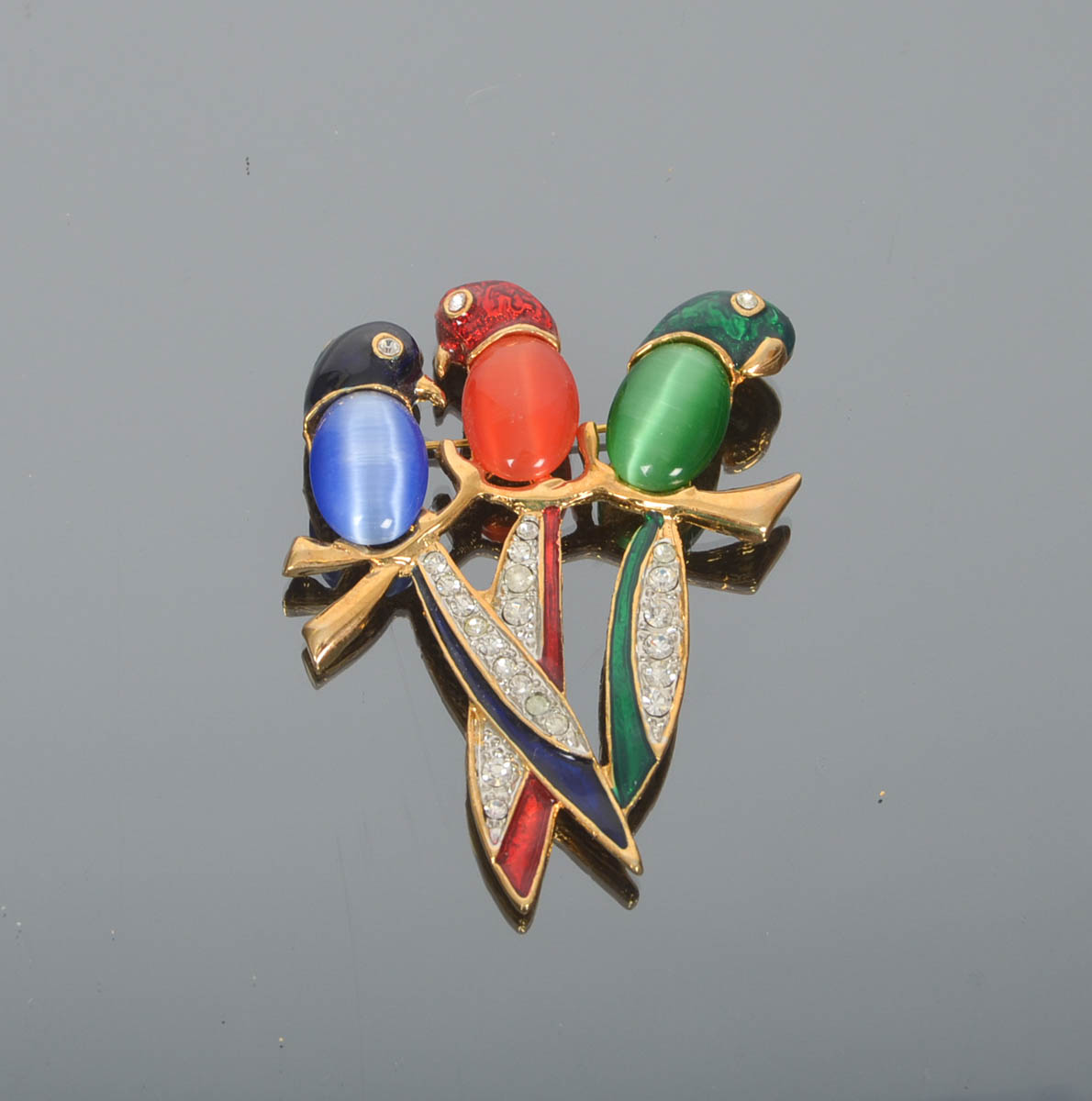 Collection of Assorted Vintage Bird Brooches