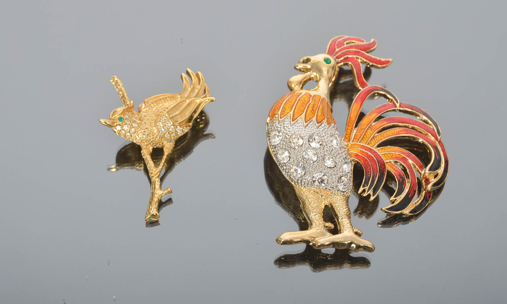 Assortment of Various Vintage Animal Brooches
