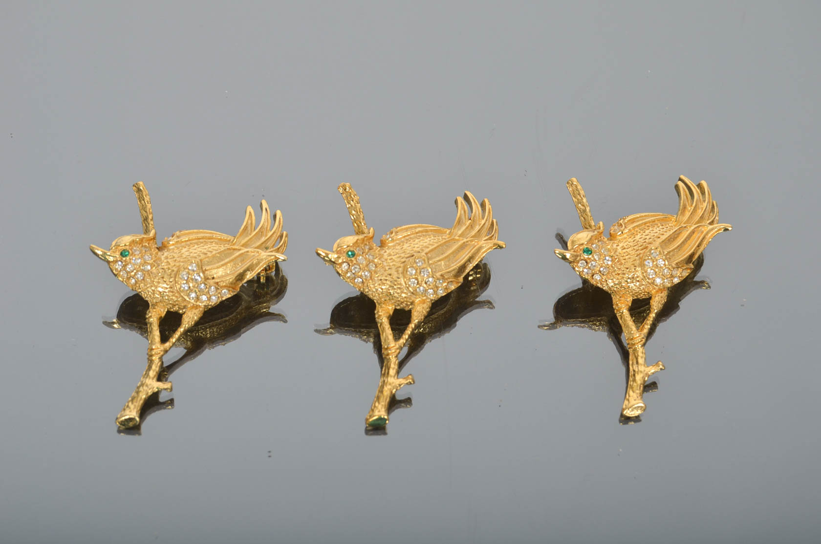 Wholesale Lot of Vintage Bird Brooches