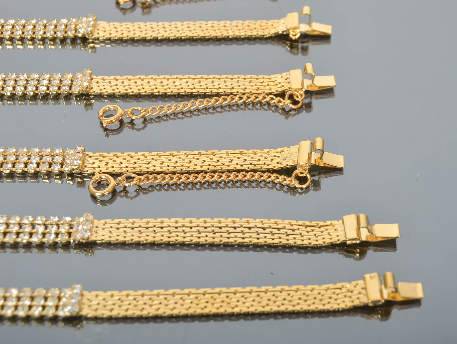 Wedding Set of Vintage Fashion Bracelets