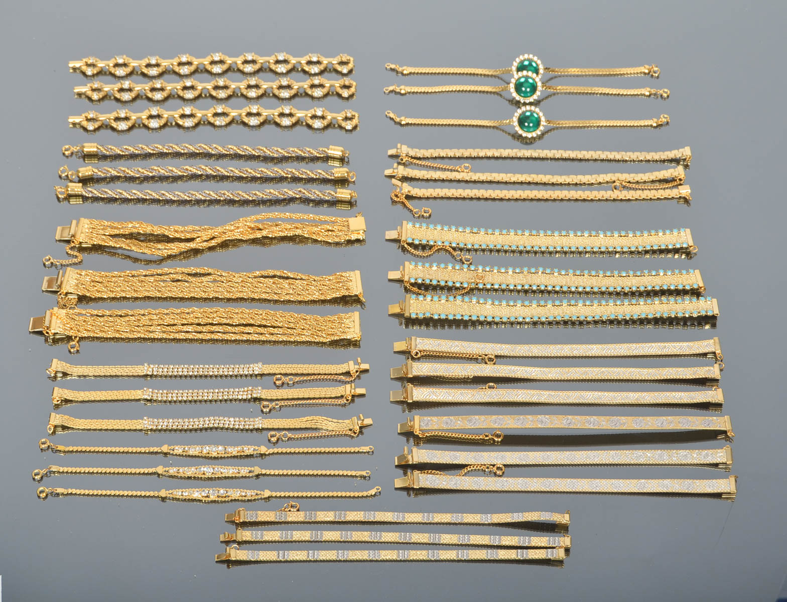 Generous Gift Lot of Vintage Costume Bracelets