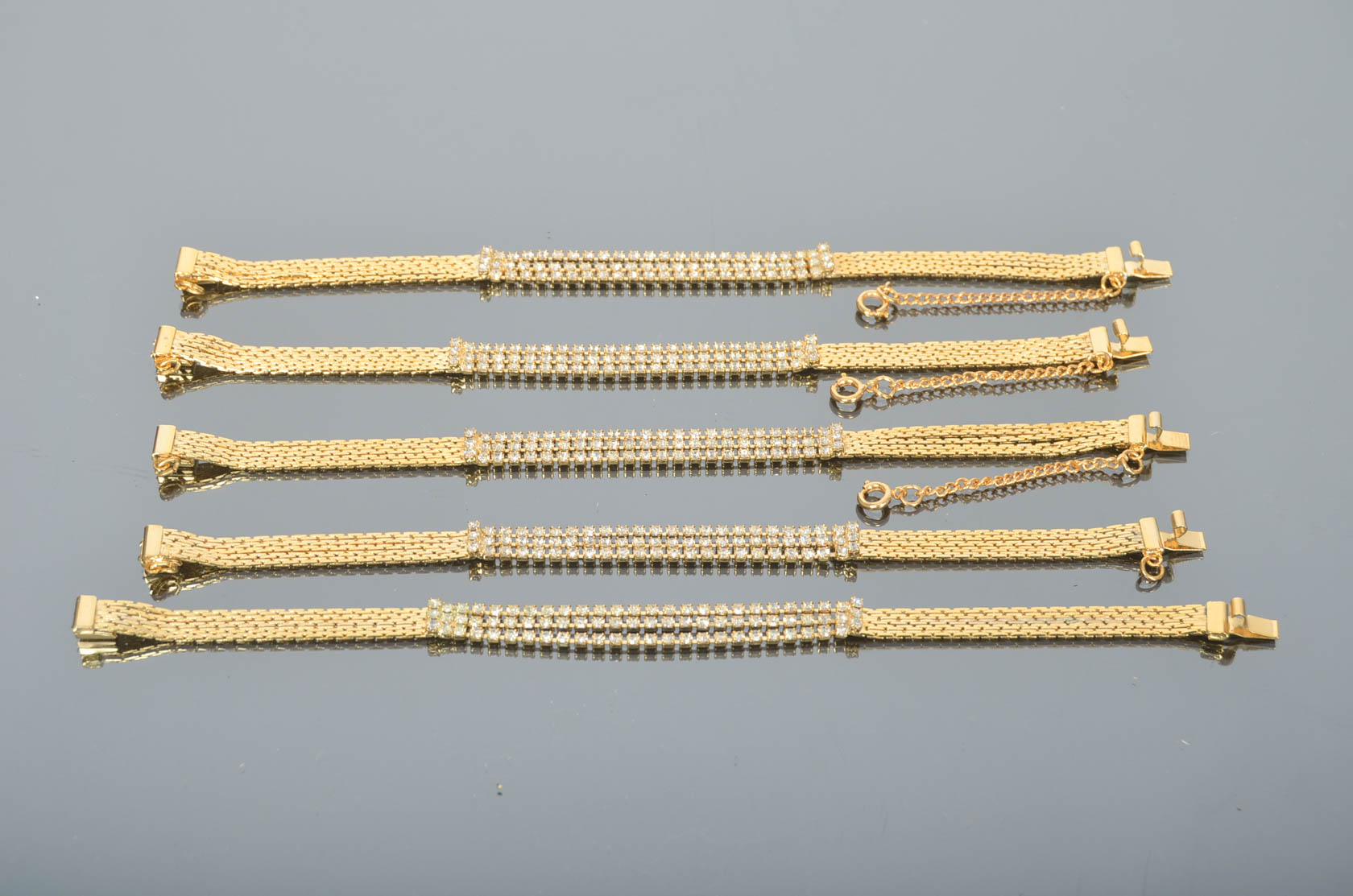 Wedding Set of Vintage Fashion Bracelets