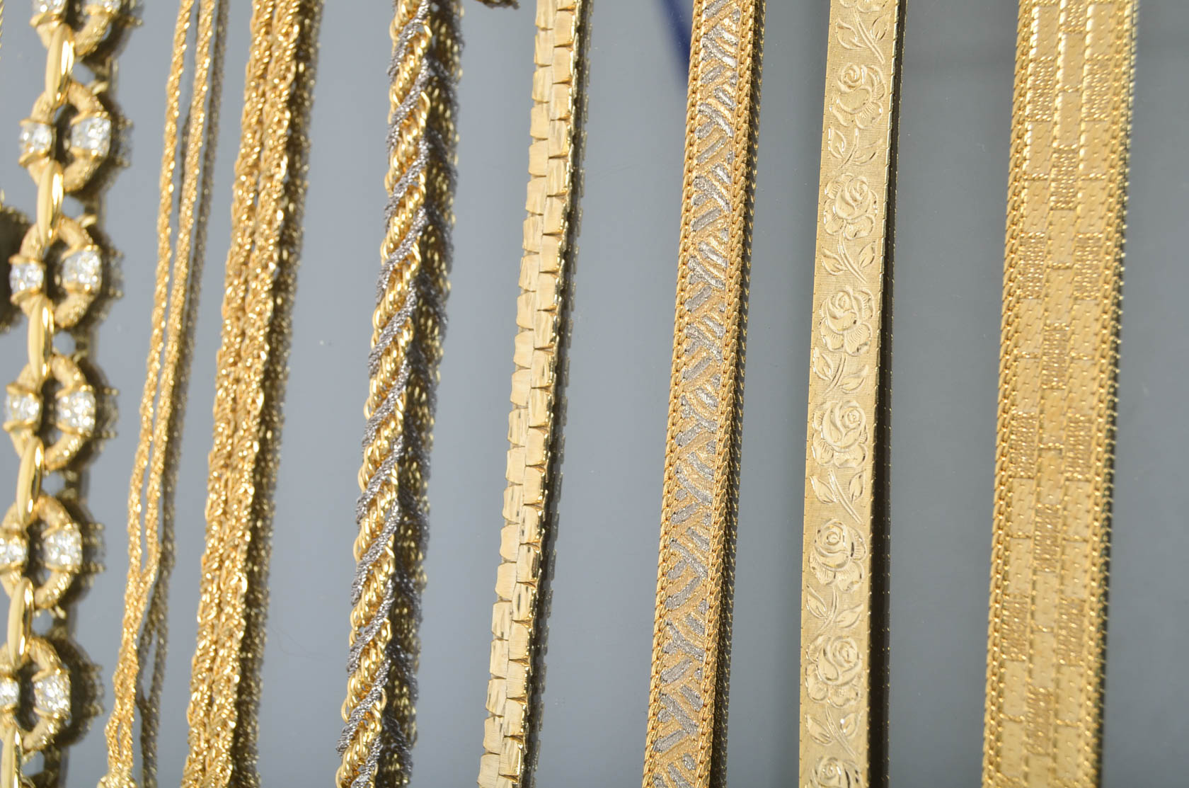 Assortment of Vintage Costume Bracelets