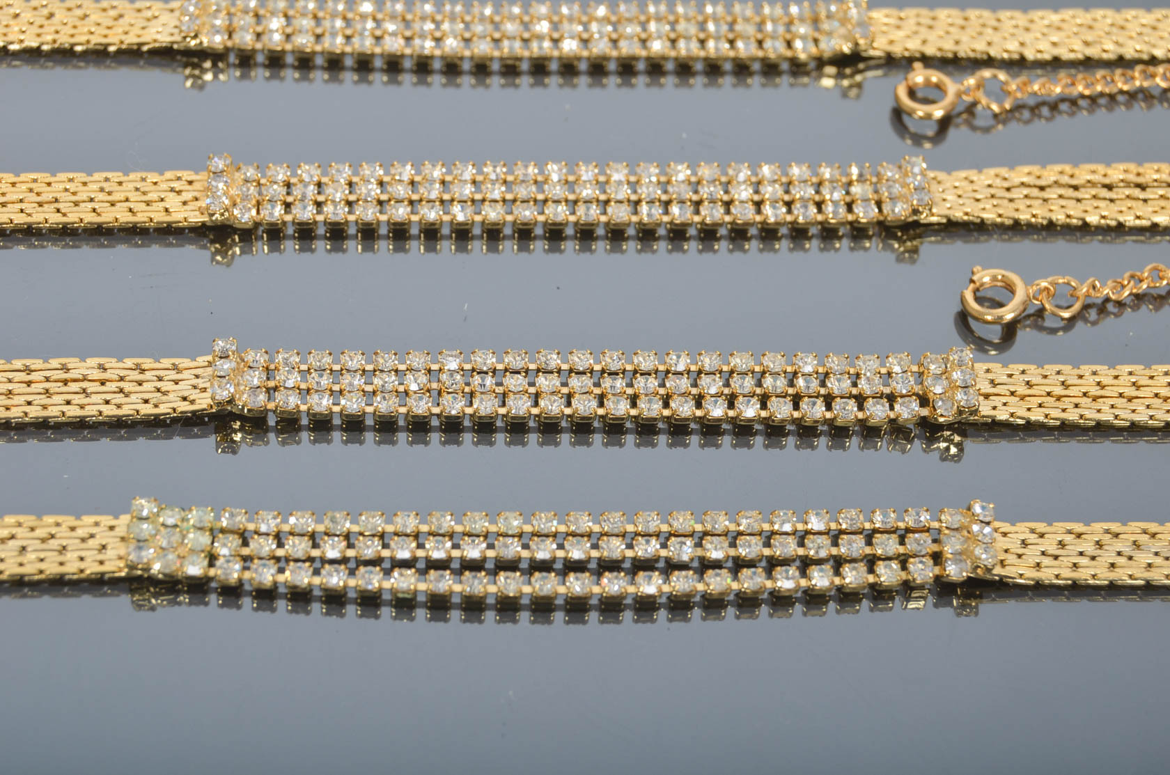 Wedding Set of Vintage Fashion Bracelets