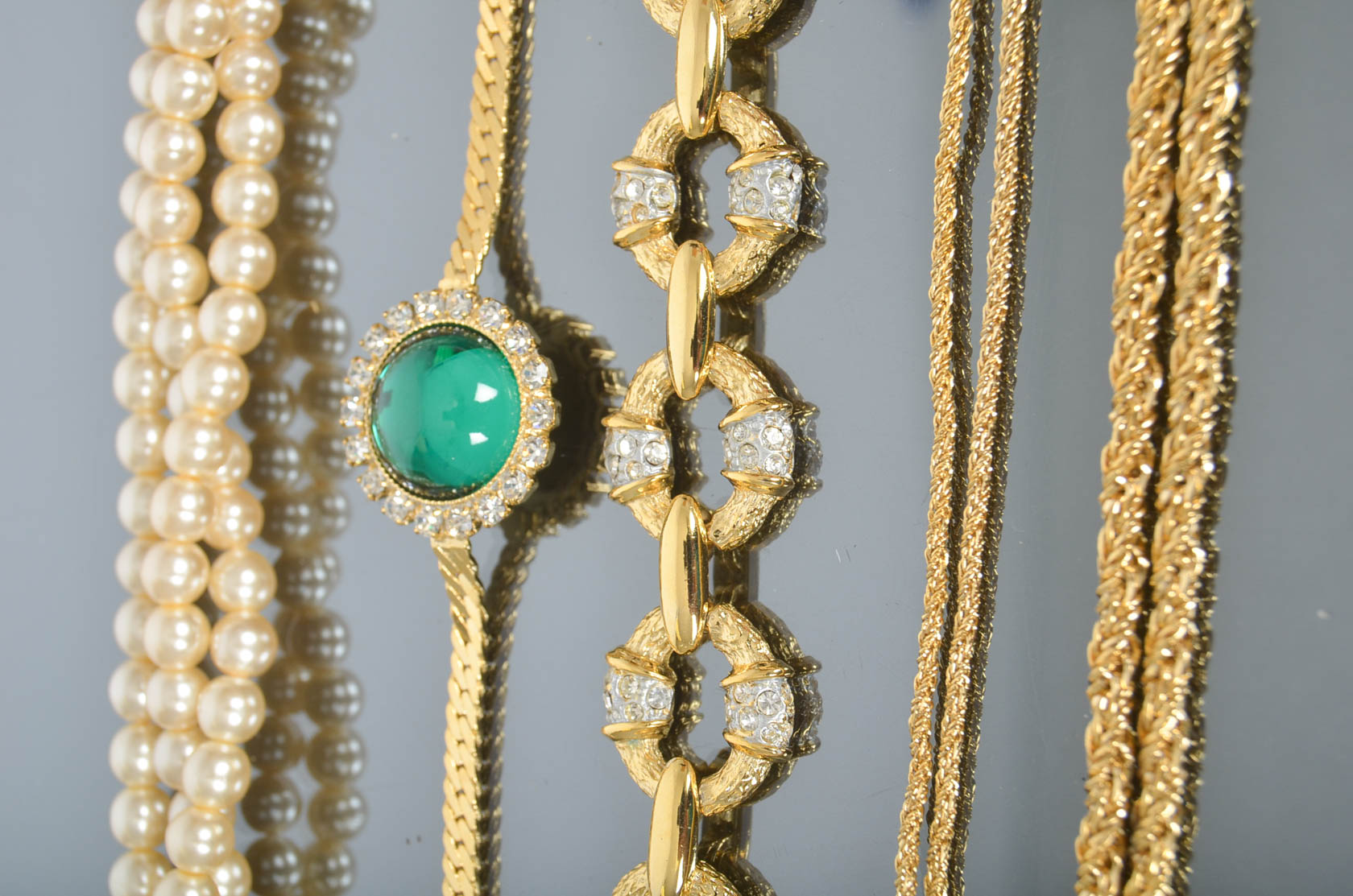 Assortment of Vintage Costume Bracelets