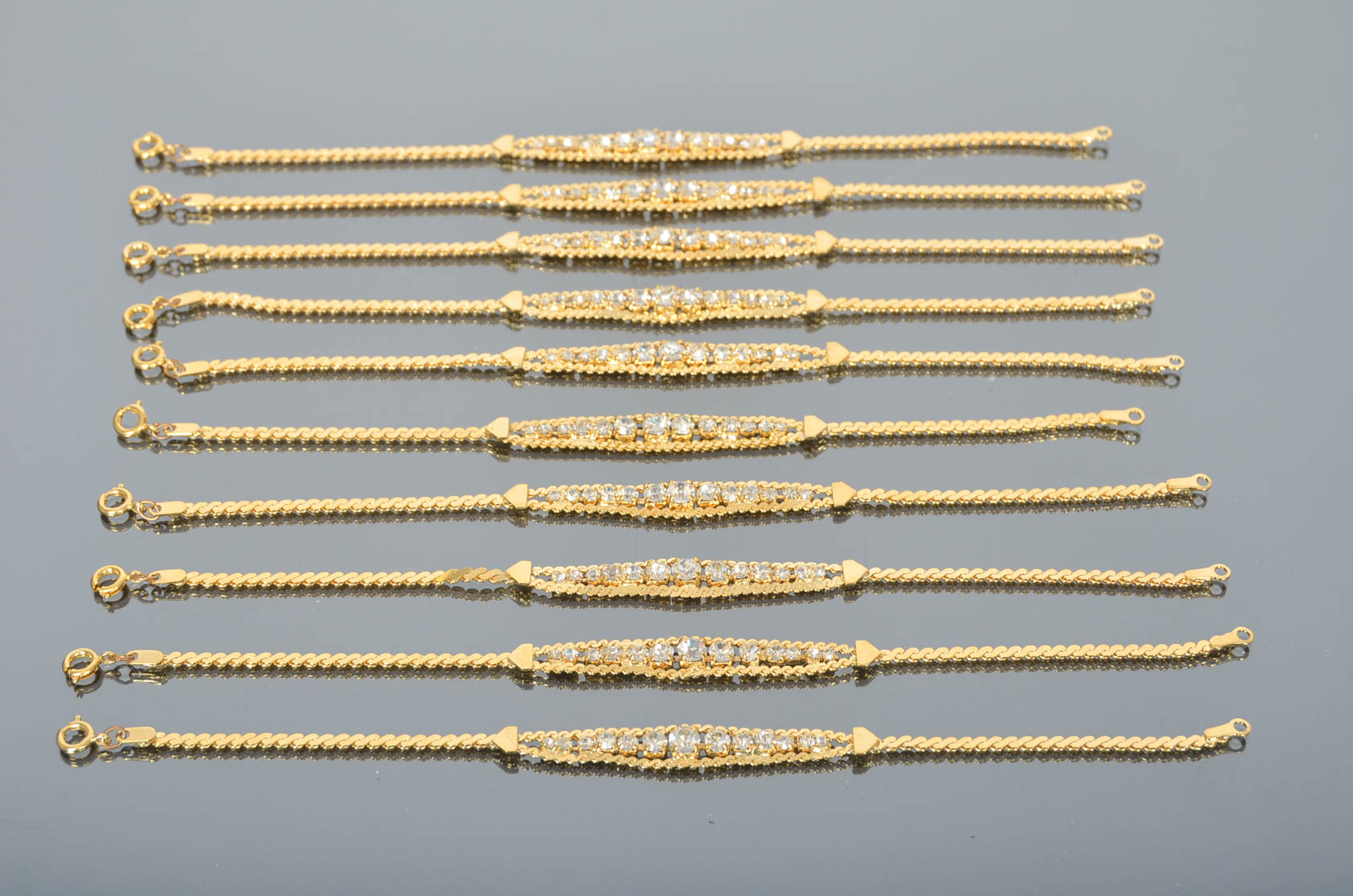 Wedding Set of Vintage Fashion Bracelets