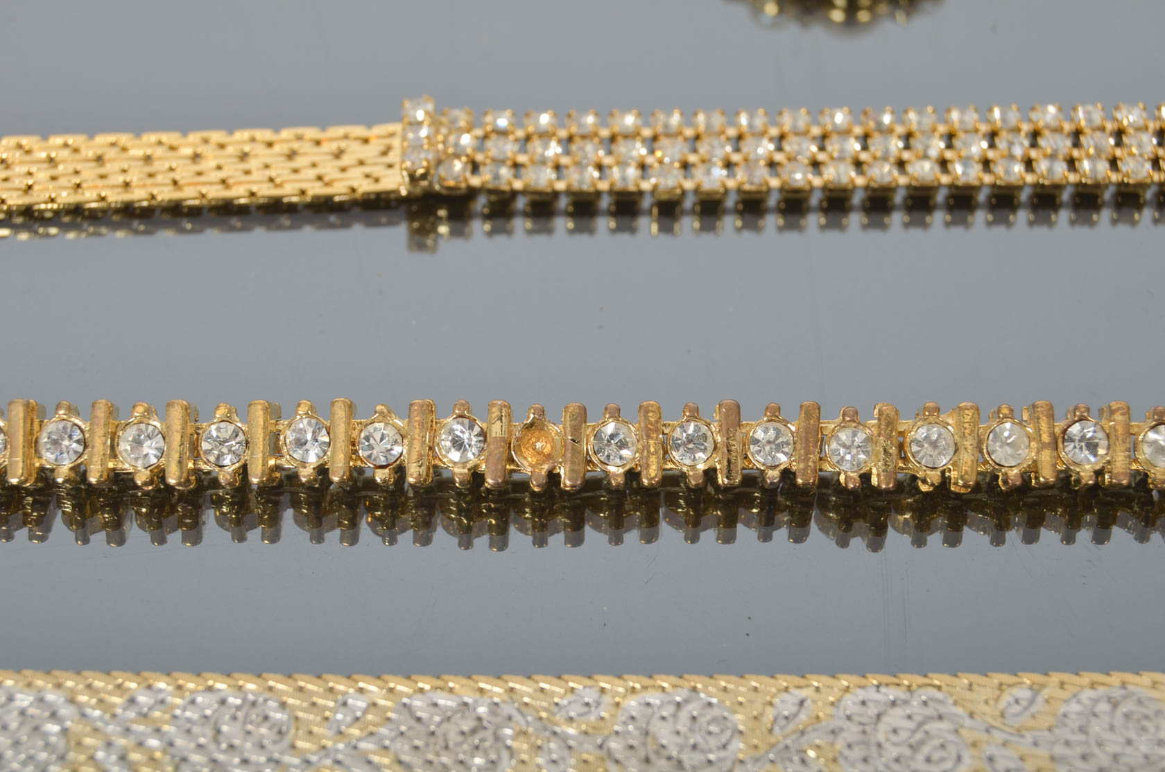 Collection of Vintage Costume Bracelets