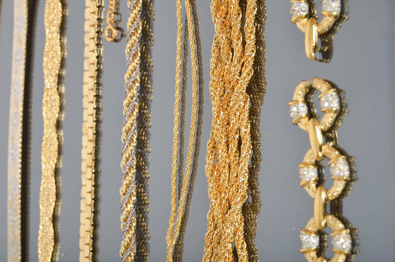 Assortment of Vintage Costume Bracelets