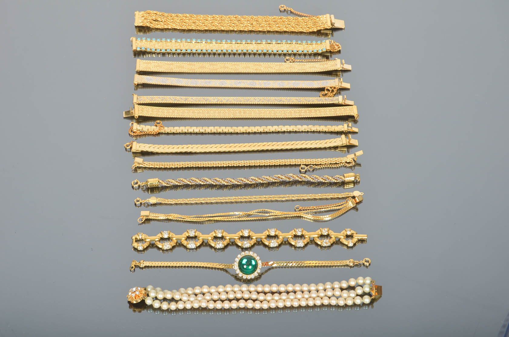 Generous Lot of Vintage Costume Bracelets