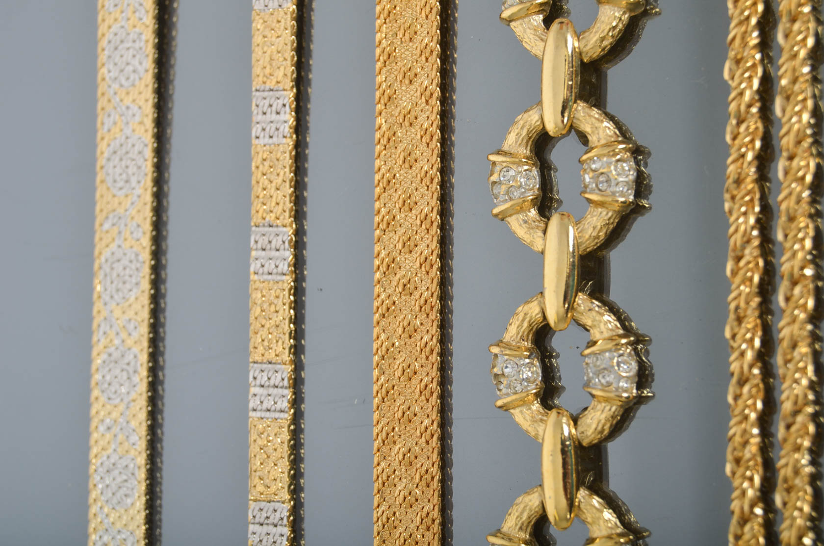 Assortment of Vintage Costume Bracelets