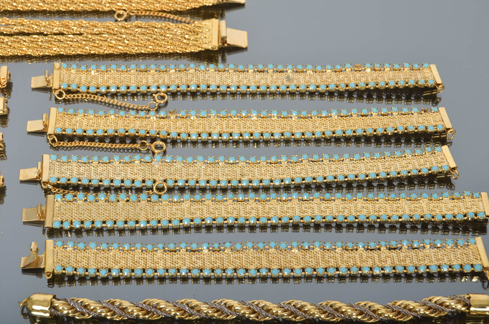 Generous Gift lot of Vintage Costume Bracelets