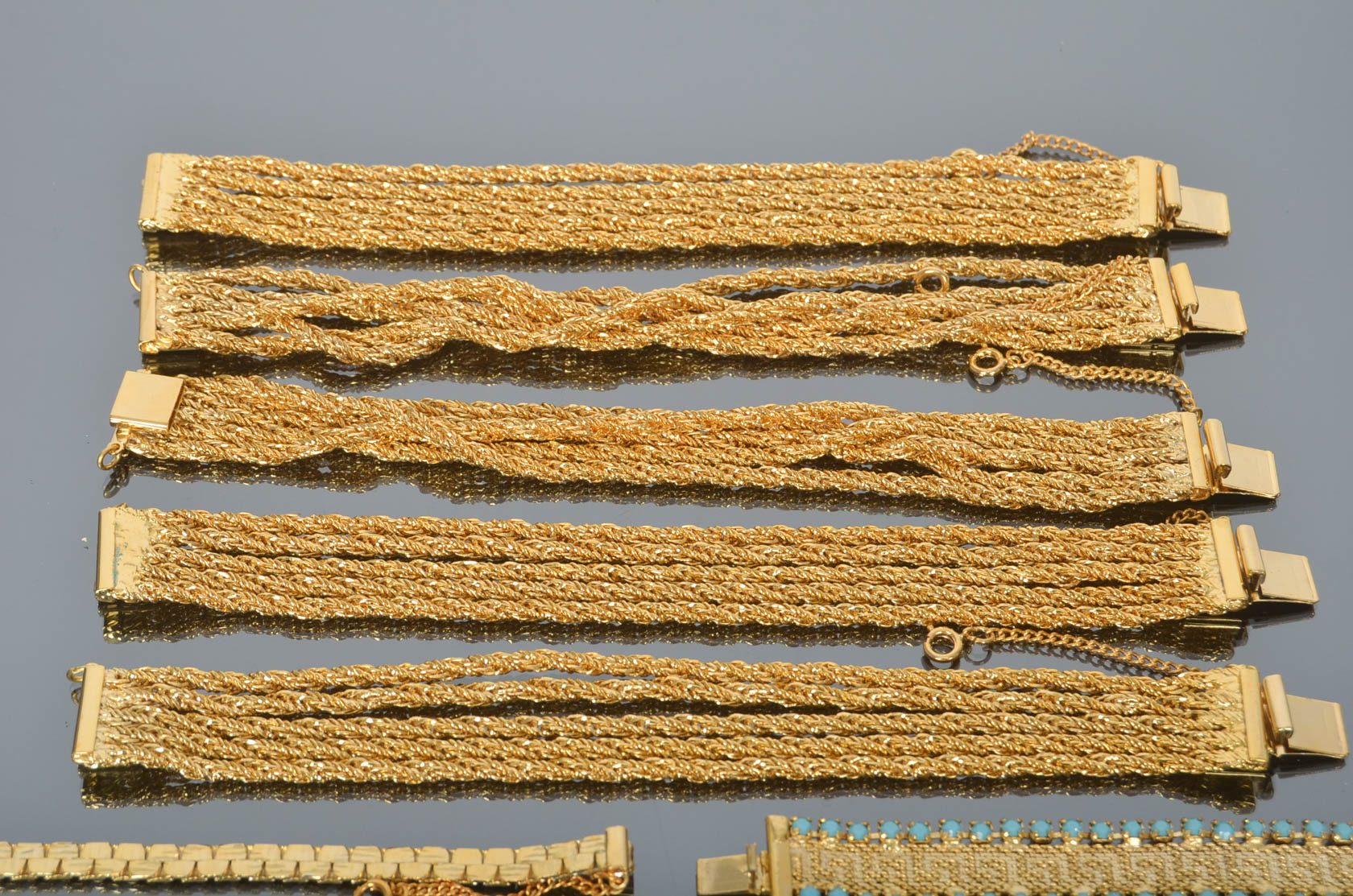 Generous Gift lot of Vintage Costume Bracelets