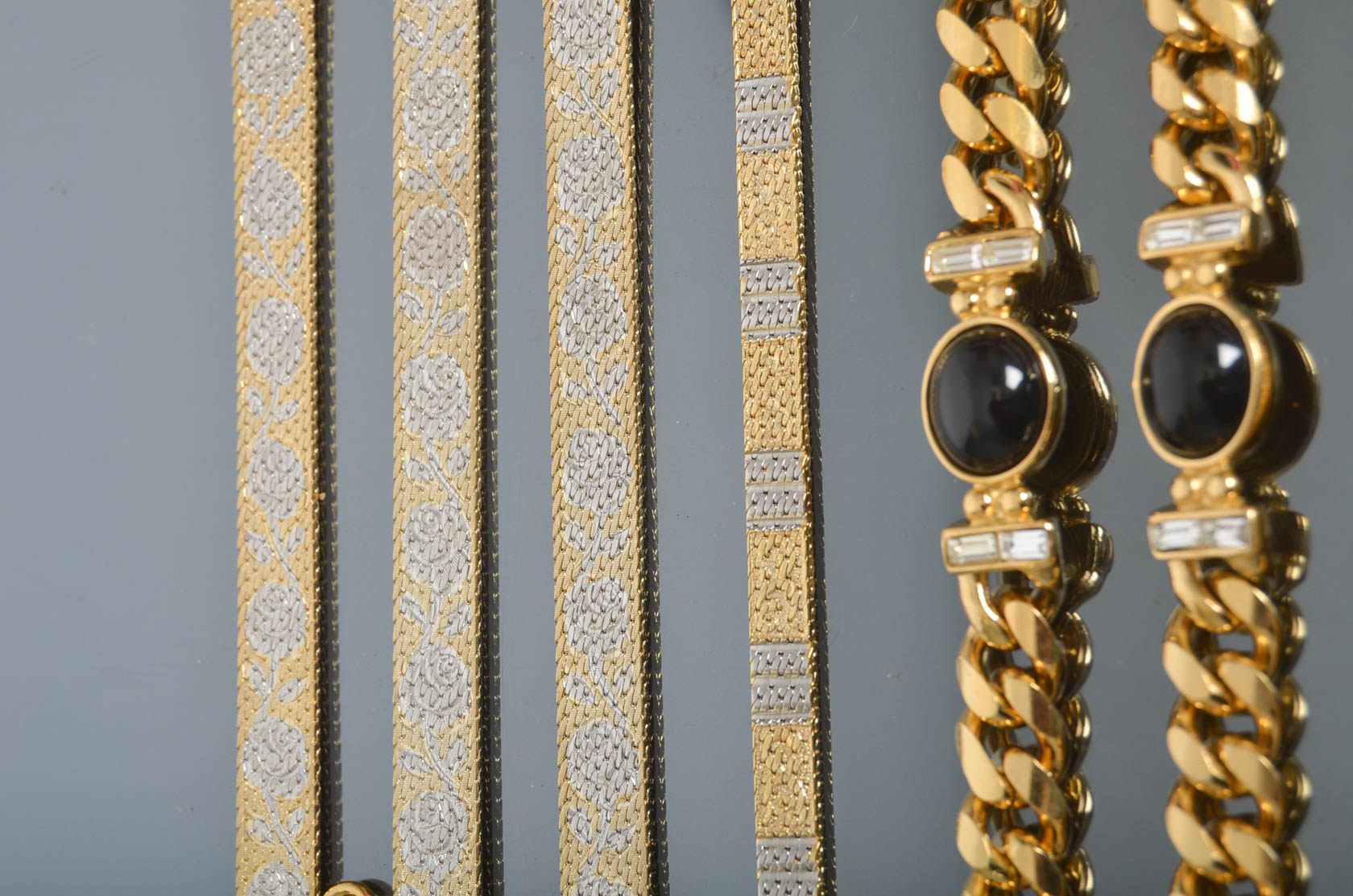 Collection of Vintage Costume Bracelets