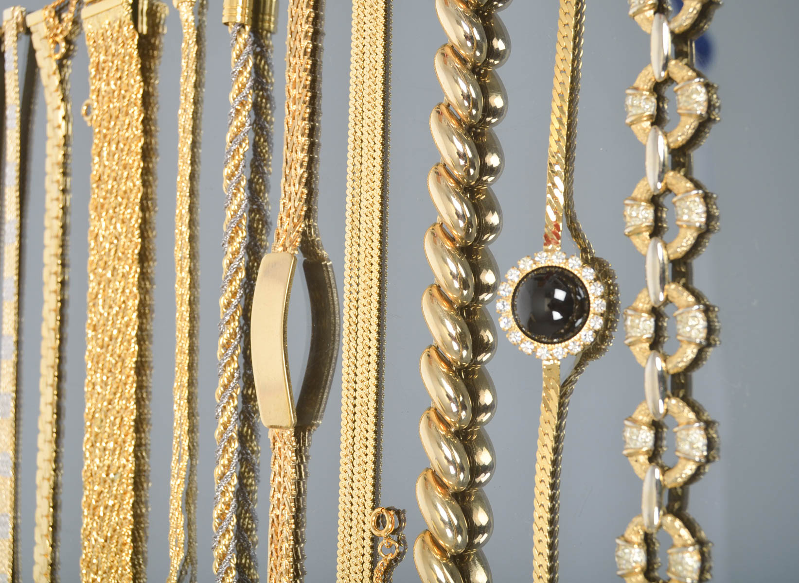 Collection of Vintage Costume Bracelets