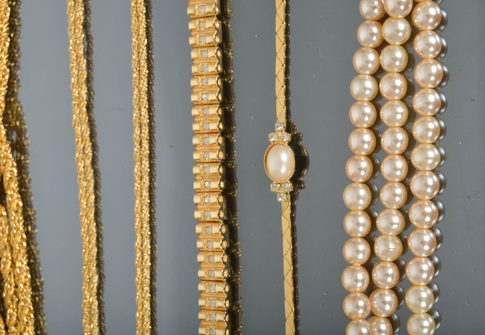 Assortment of Vintage Costume Bracelets