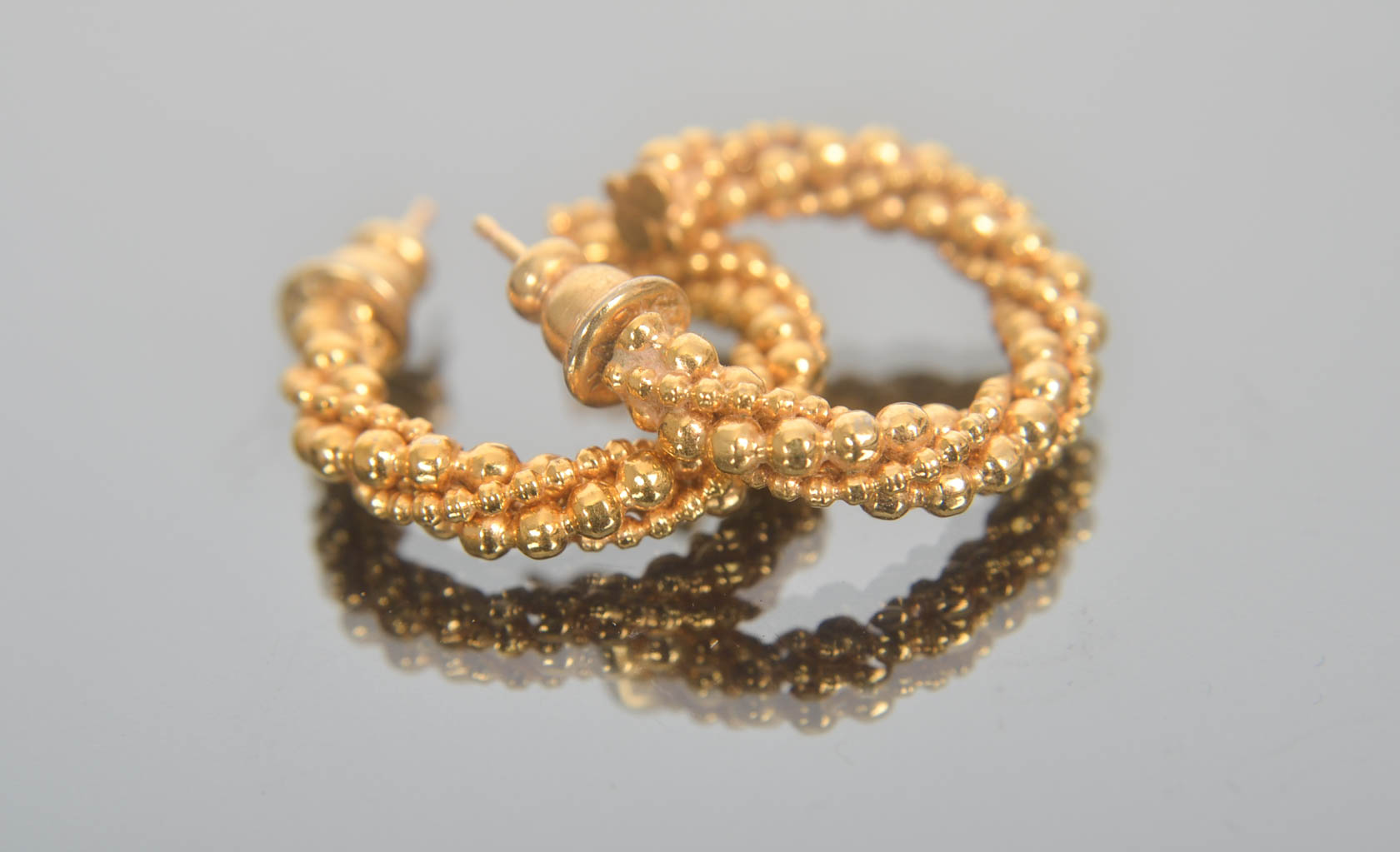 Collection of Gold Tone Earrings