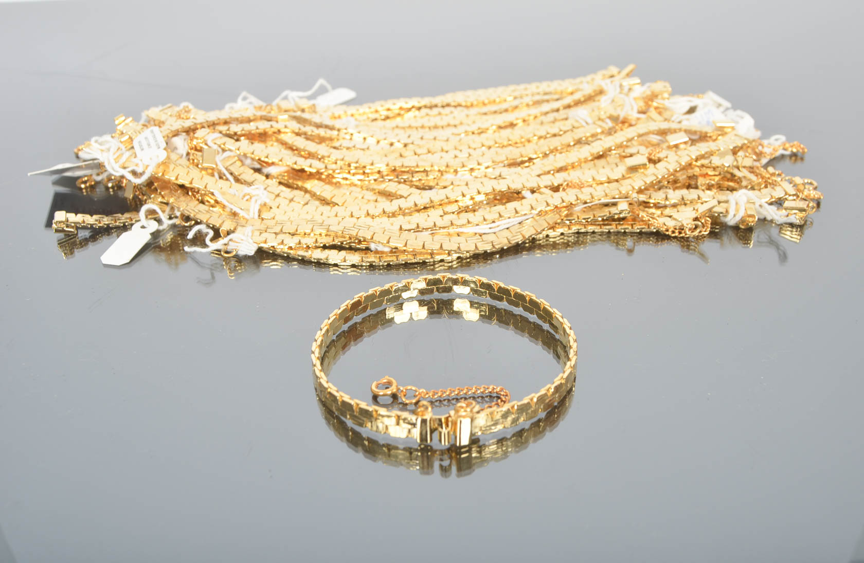 Wholesale Collection of Gold Tone Costume Bracelets